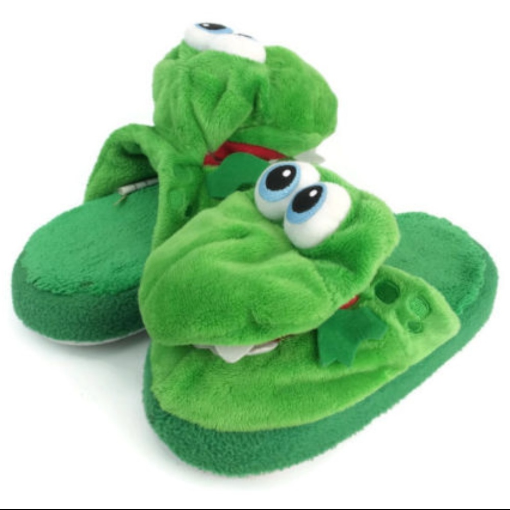 Stompeez Kid's Unisex Dinosaur Slippers US Size 11